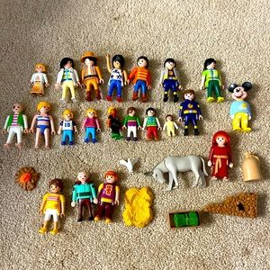 1990’s Geobra PLAYMOBIL people lot